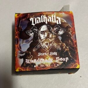 Handmade Soap - Black and Red